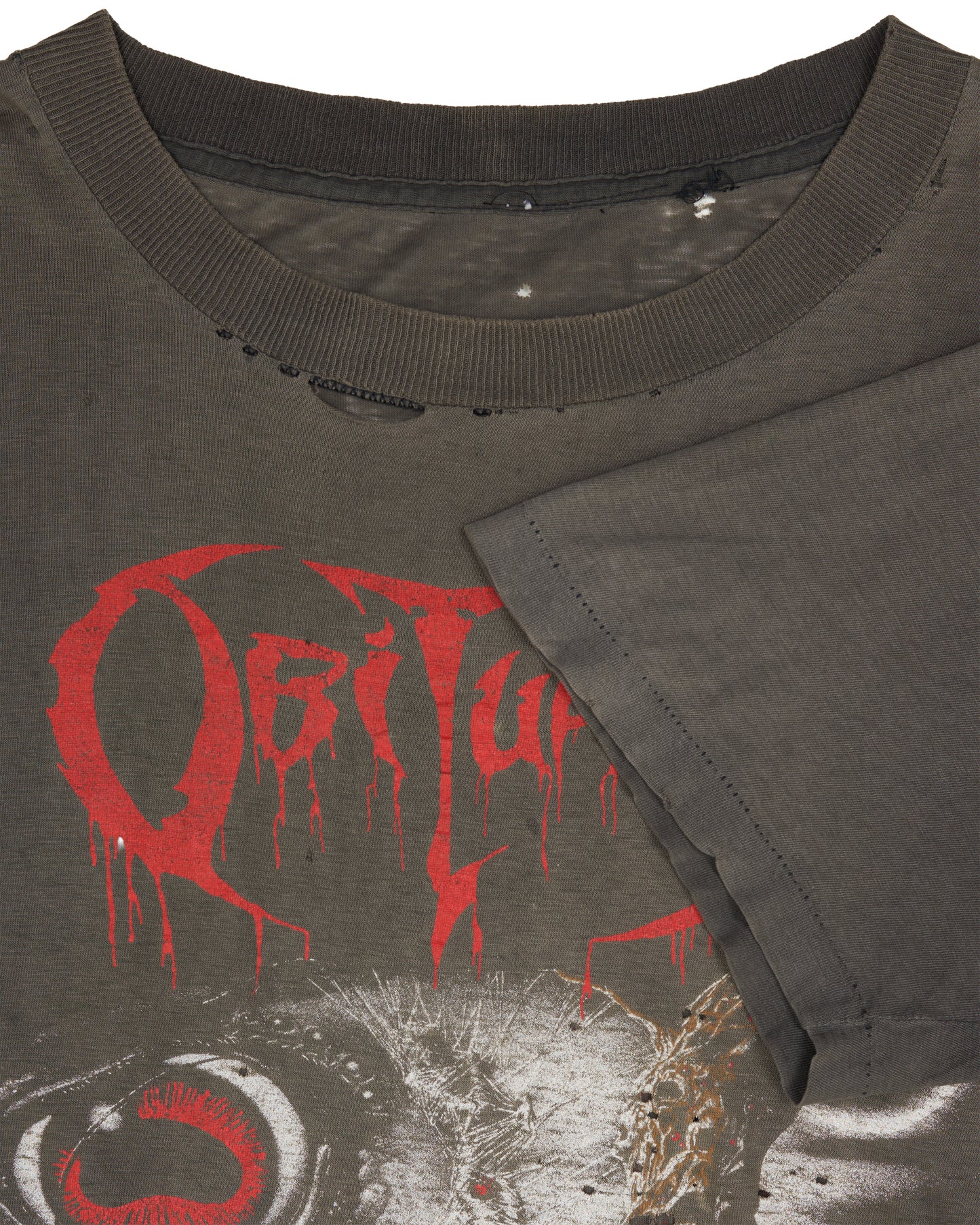 Vintage 1990 Obituary Cause Of Death T-Shirt
