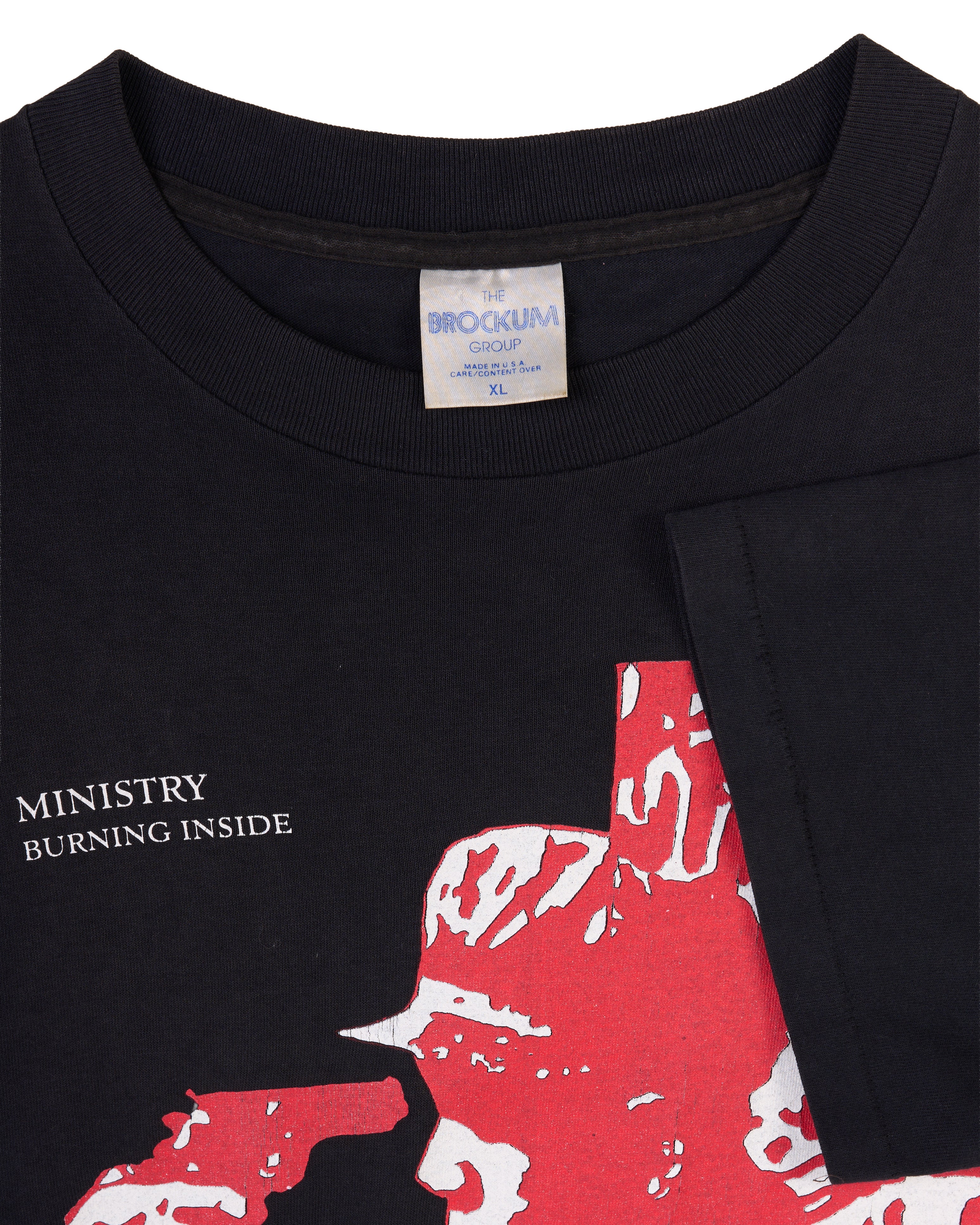 Vintage 1991 Ministry Burning Inside T-Shirt – Mills Vintage USA