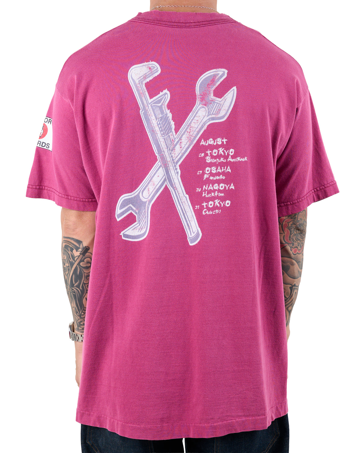Vintage 1996 Earth Crisis Japan Tour T-Shirt