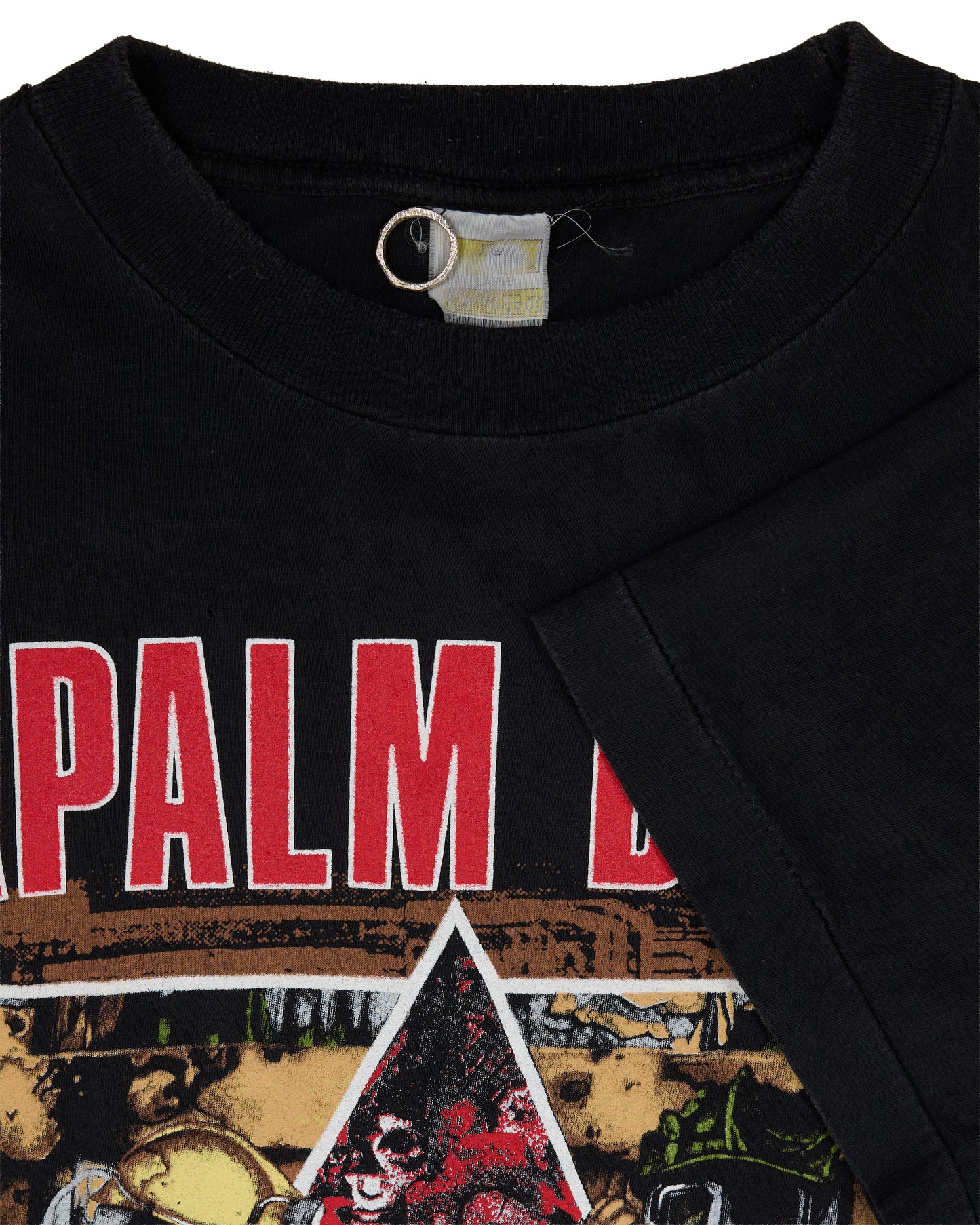 Vintage 1992 Napalm Death Campaign For Musical Destruction Tour T-Shirt