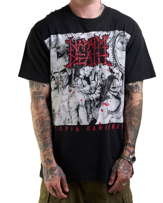 Vintage 90’s Napalm Death Utopia Banished T-Shirt