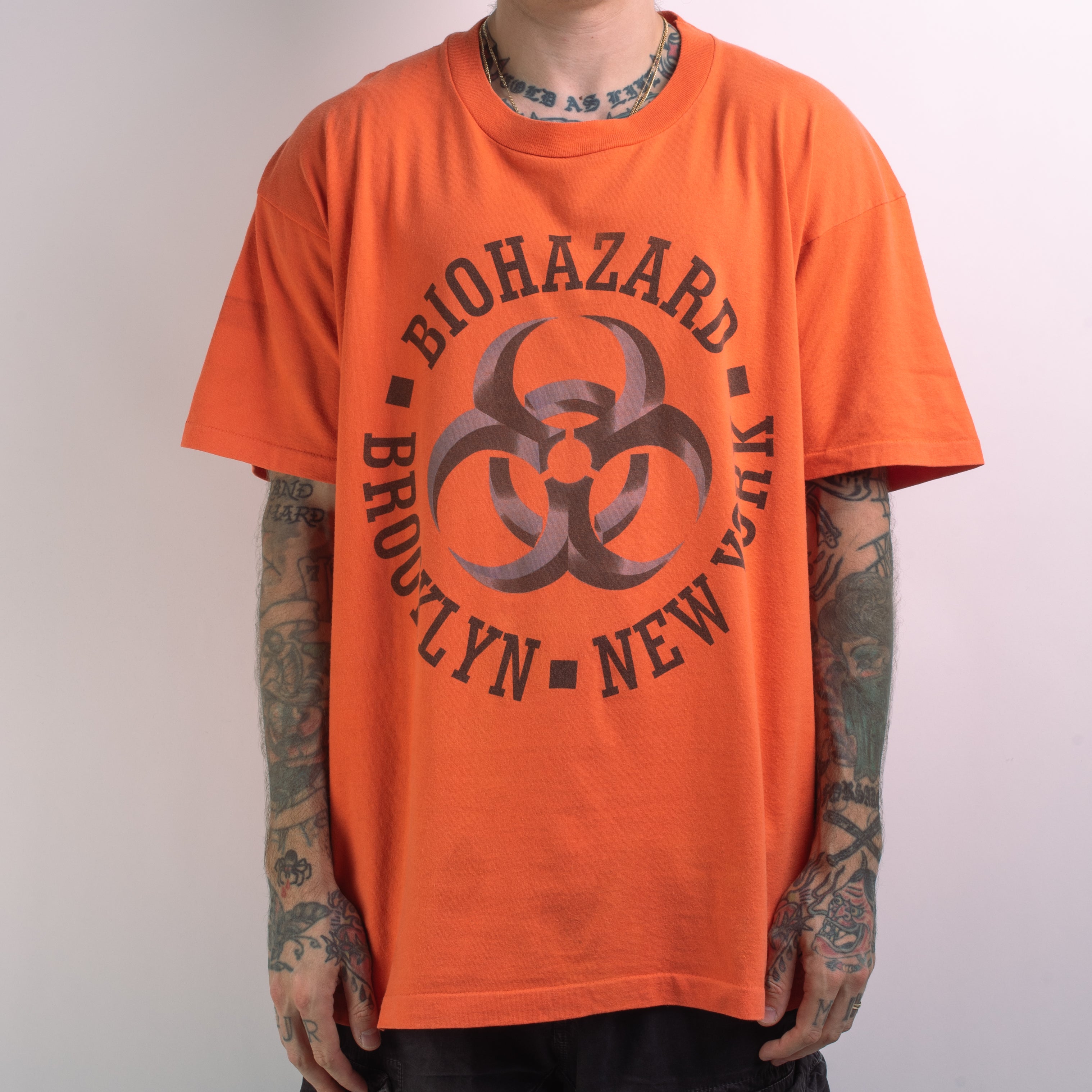 Biohazard Merch Vintage 90’s Biohazard T-Shirt – Mills Vintage USA