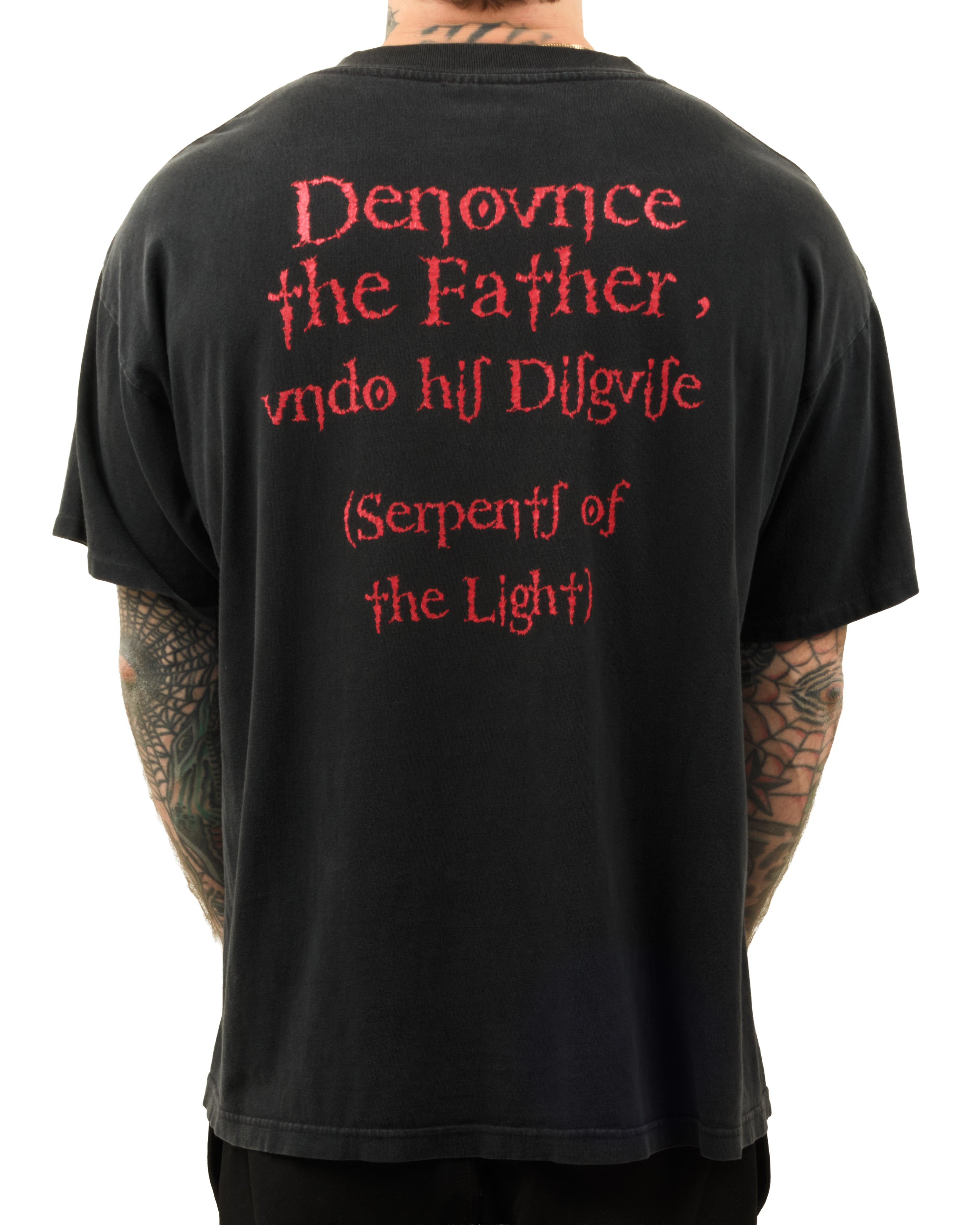 Vintage 90's Deicide Serpents Of The Light T-Shirt – Mills Vintage USA
