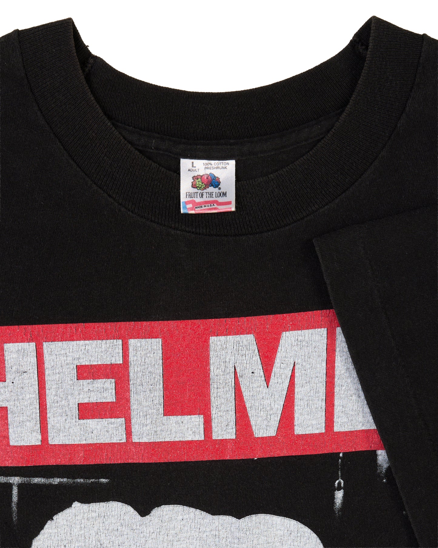 Vintage 1992 Helmet Meantime Tour T-Shirt