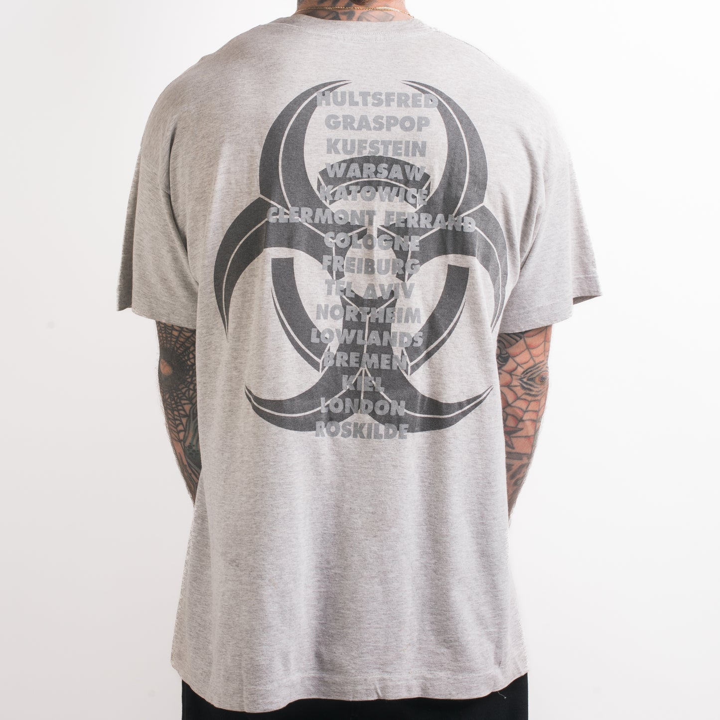 Vintage 90’s Biohazard State Of The World Address Tour T-Shirt