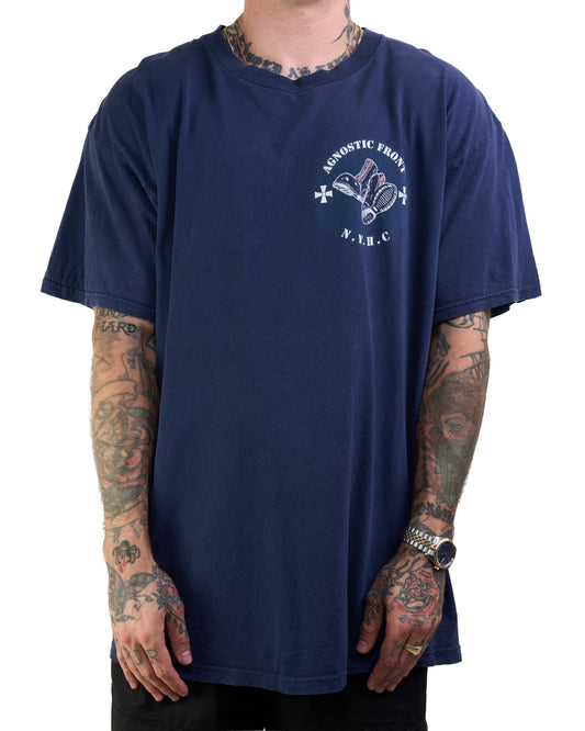 Vintage 1998 Agnostic Front Today Tomorrow Forever T-Shirt