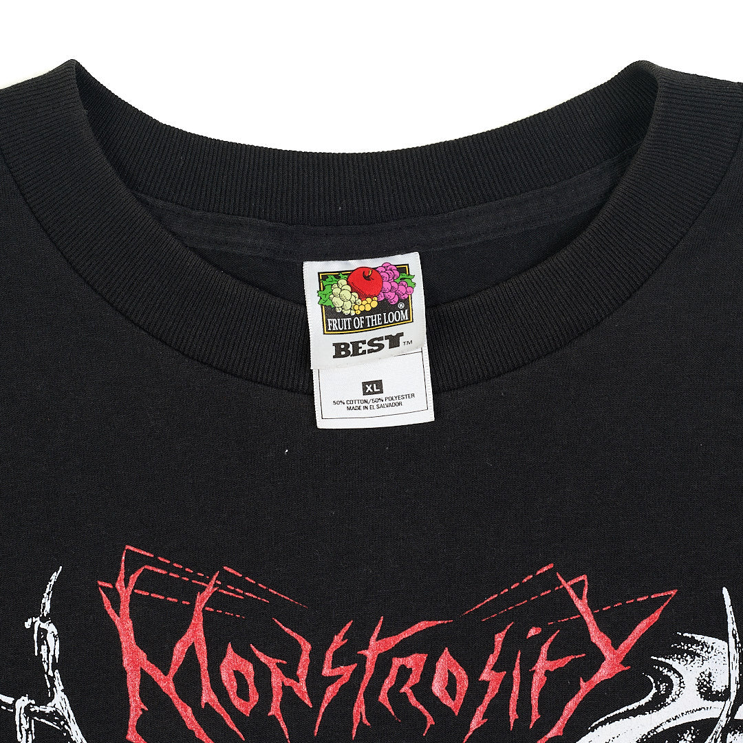 Vintage 90’s Monstrosity Enslave The Masses Tour T-Shirt