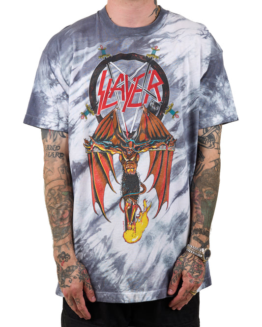 Vintage 1988 Slayer Tie Dye T-Short