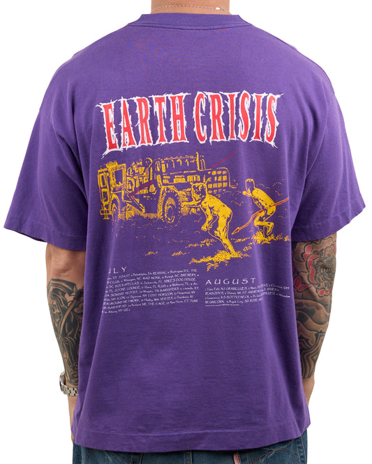 Vintage 90’s Earth Crisis All Out War Tour T-Shirt