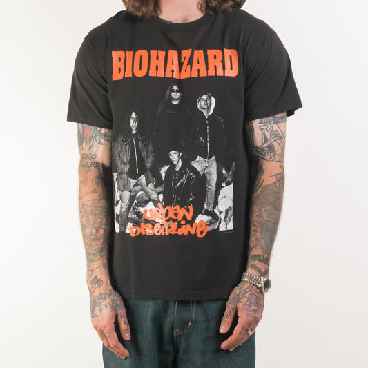 Vintage 1992 Biohazard Urban Discipline T-Shirt