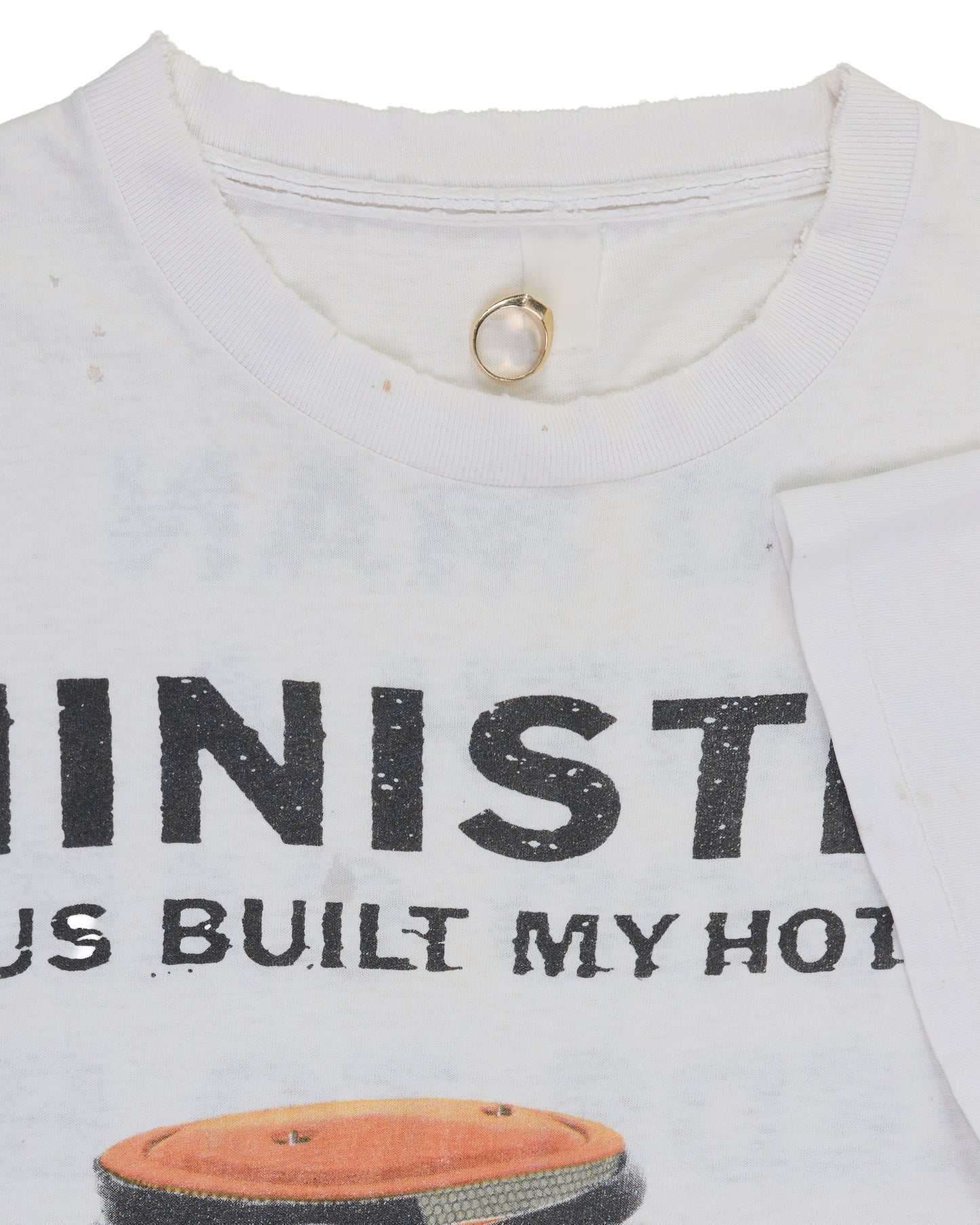 Vintage 1991 Ministry Jesus Built My Hotrod T-Shirt