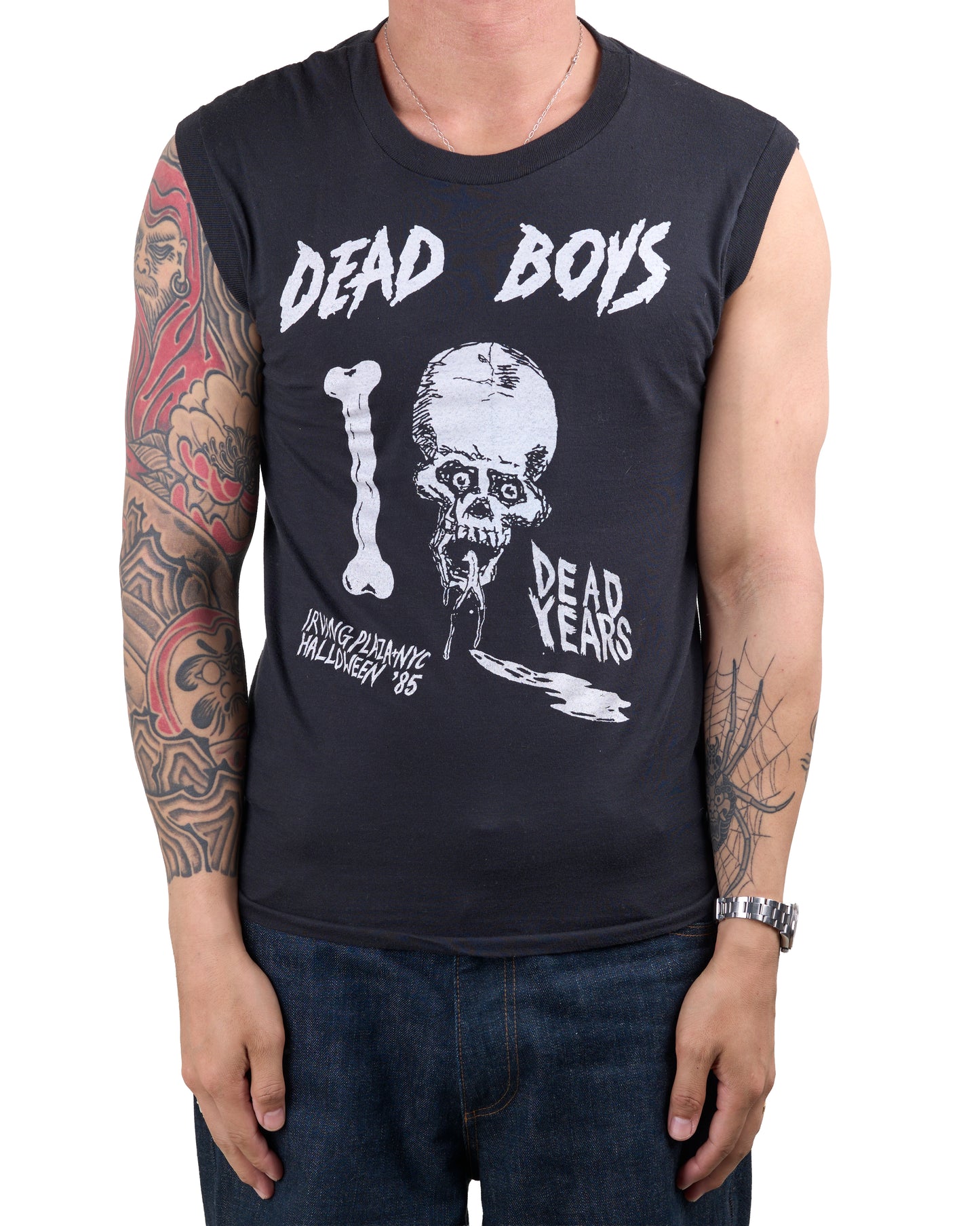 Vintage 1985 Dead Boys Halloween Show Muscle T-Shirt