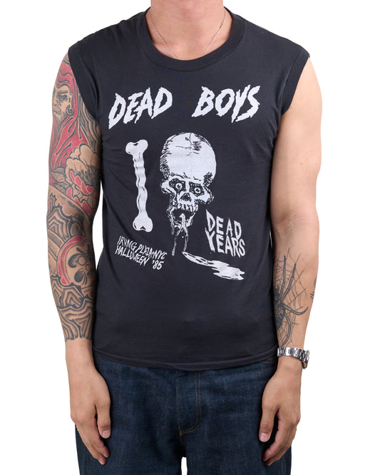 Vintage 1985 Dead Boys Halloween Show Muscle T-Shirt
