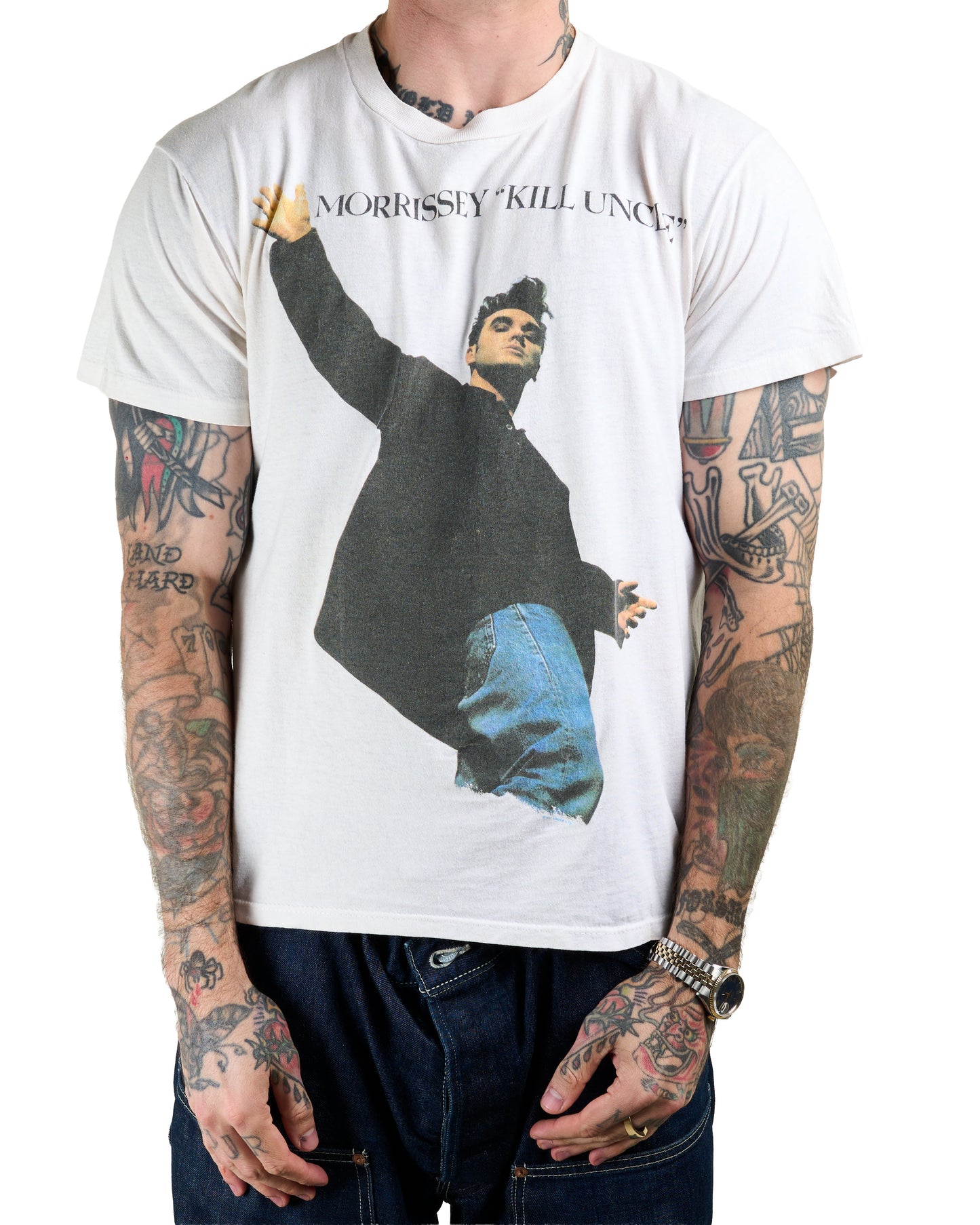 Vintage 1991 Morrissey Kill Uncle T-Shirt