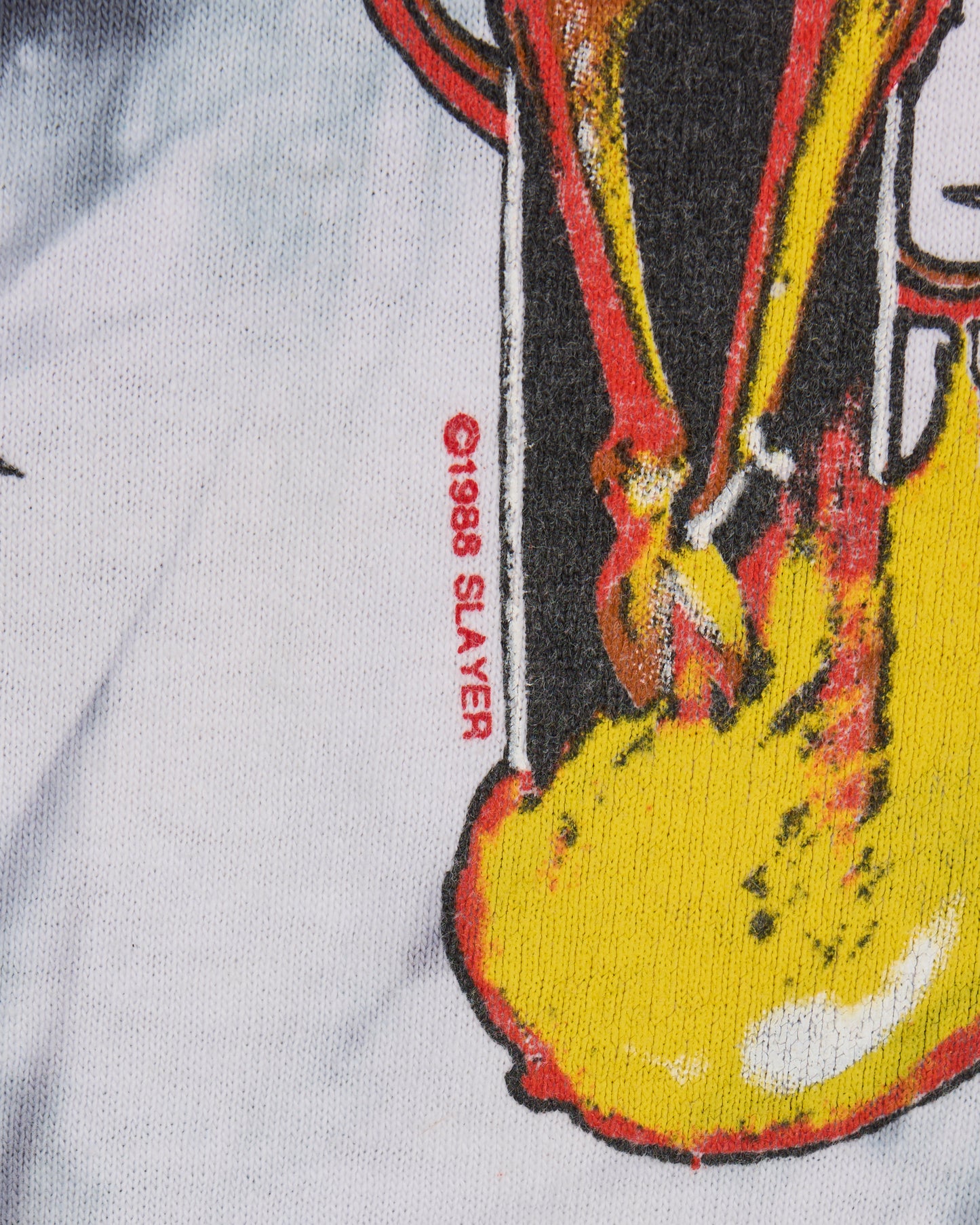 Vintage 1988 Slayer Tie Dye T-Short