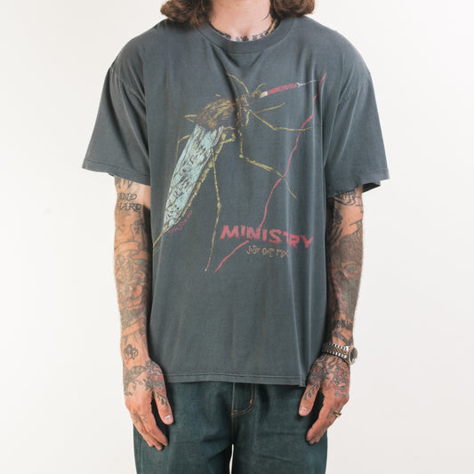 Vintage 1992 Ministry Just One Fix T-Shirt