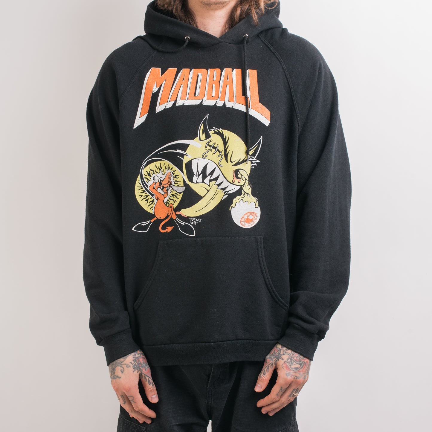 Vintage 90’s Madball Ball Of Destruction Hoodie