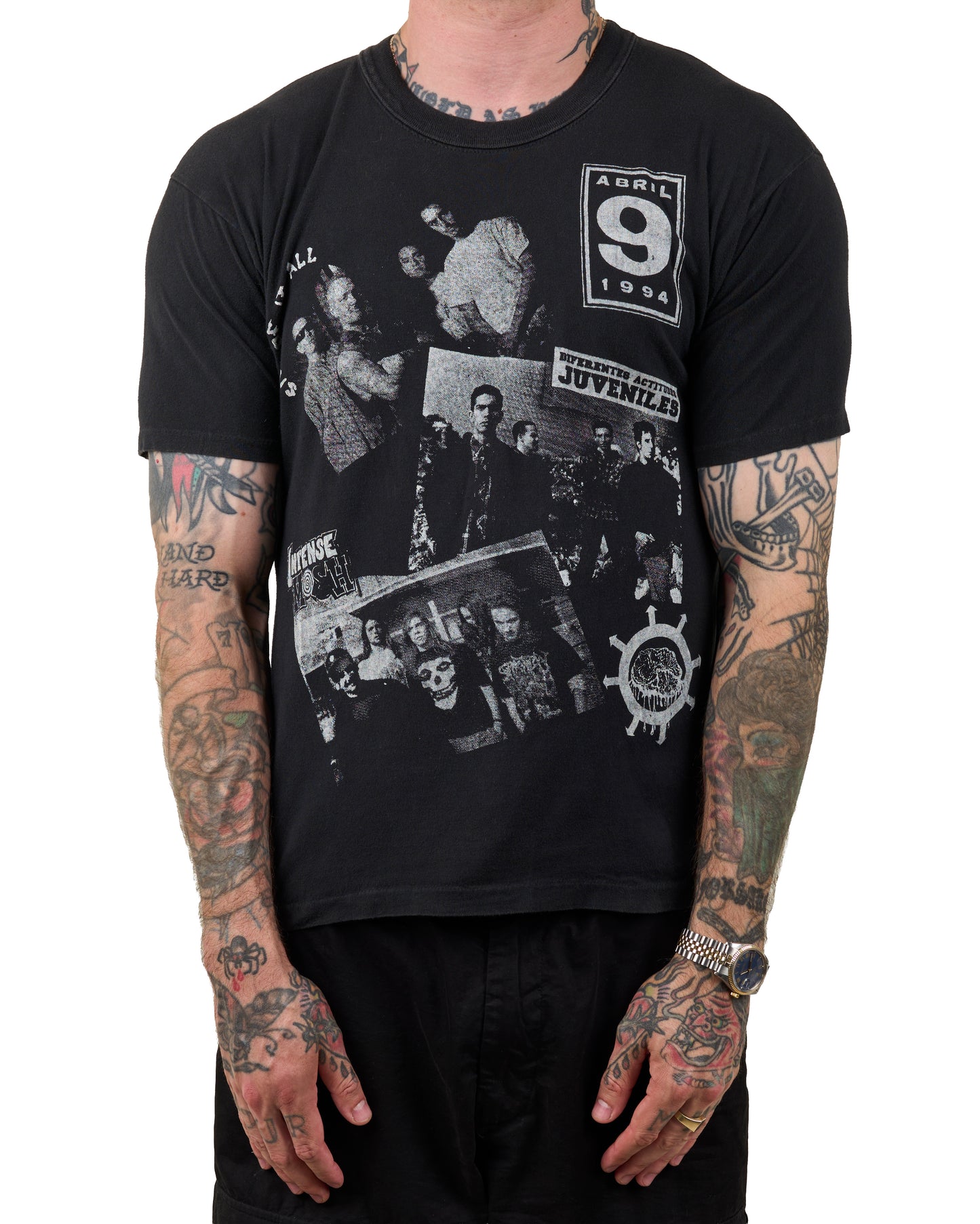 Vintage 1994 Sick Of It All Buenos Aires Show T-Shirt