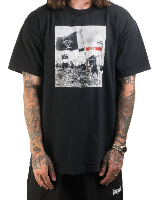 Vintage Biohazard Uncivilized T-Shirt