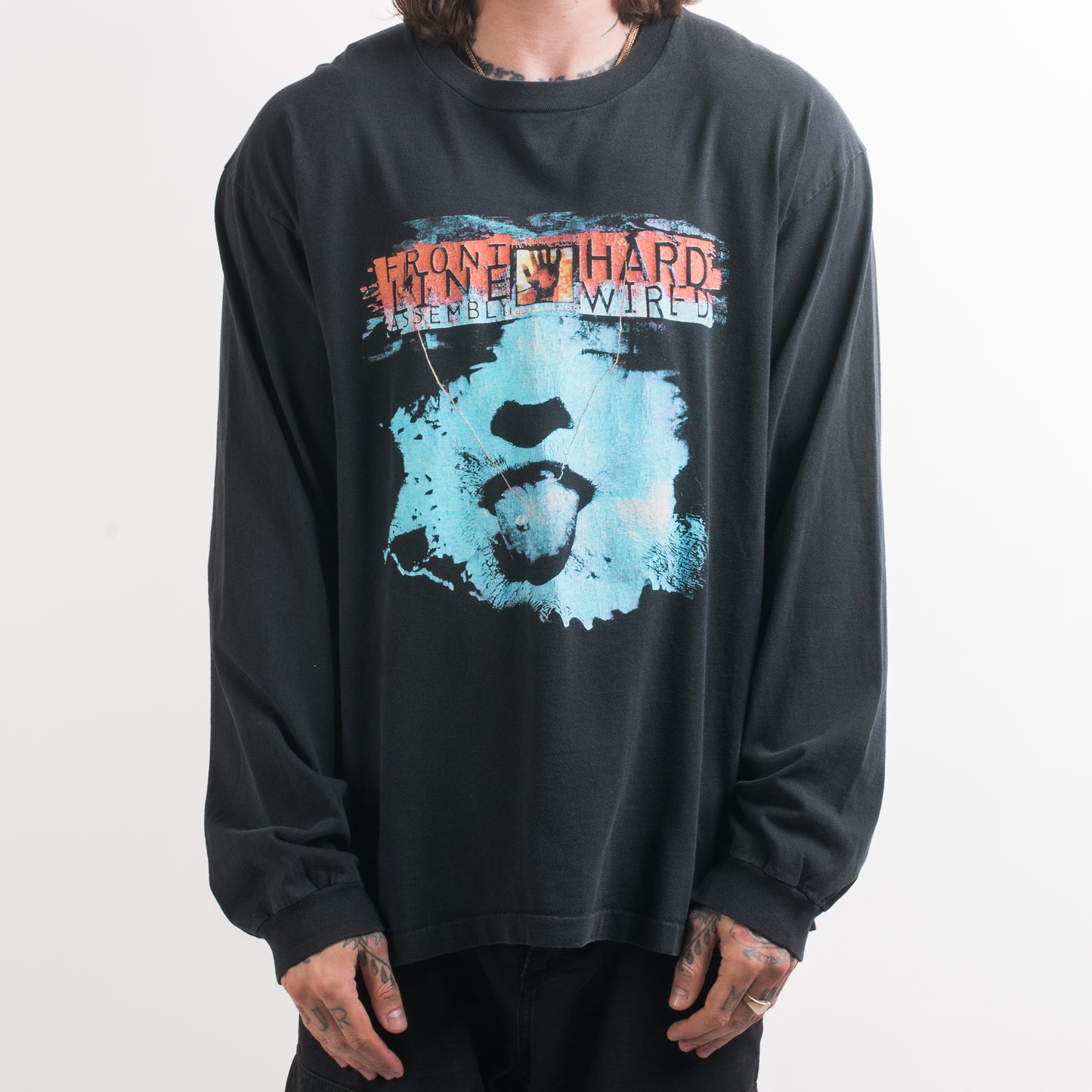 Vintage 1996 Front Line Assembly Tour Longsleeve