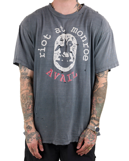 Vintage 90’s Avail Riot At Monroe T-Shirt