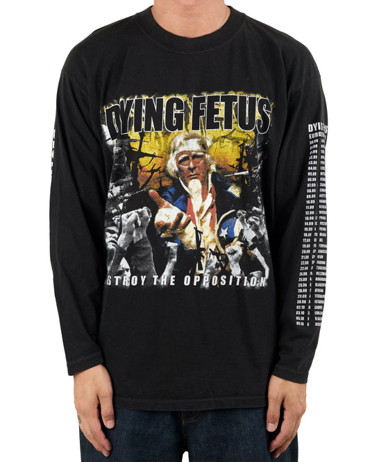 Vintage Dying Fetus Destroy The Opposition Tour Longsleeve