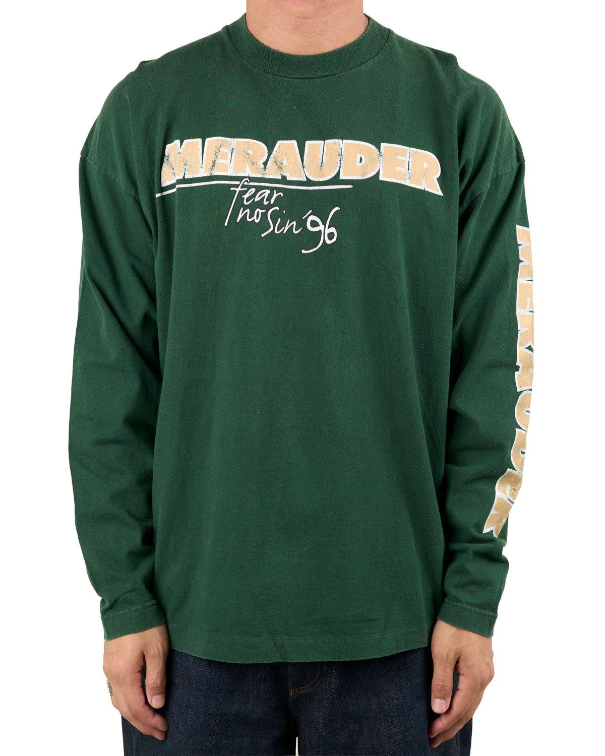 Vintage 1996 Merauder Fear No Sin Tour Longsleeve