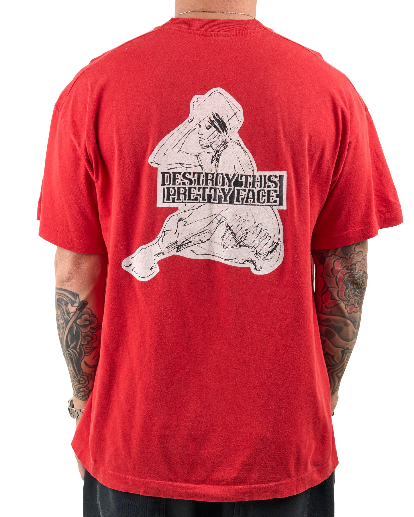 Vintage 90’s Refused Destroy This Pretty Face T-Shirt