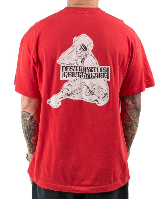 Vintage 90’s Refused Destroy This Pretty Face T-Shirt