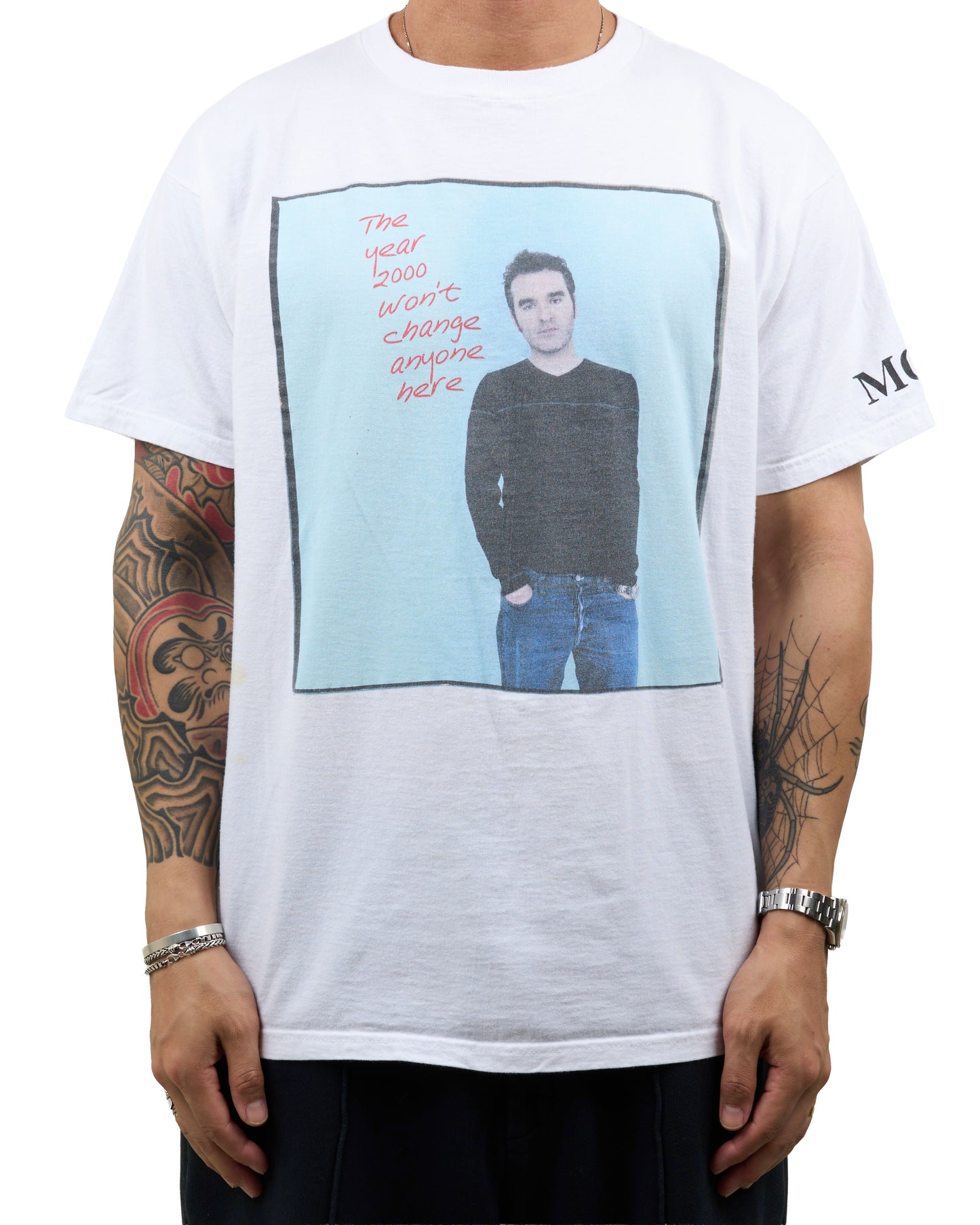Vintage 90’s Morrissey Reader Meet Author T-Shirt