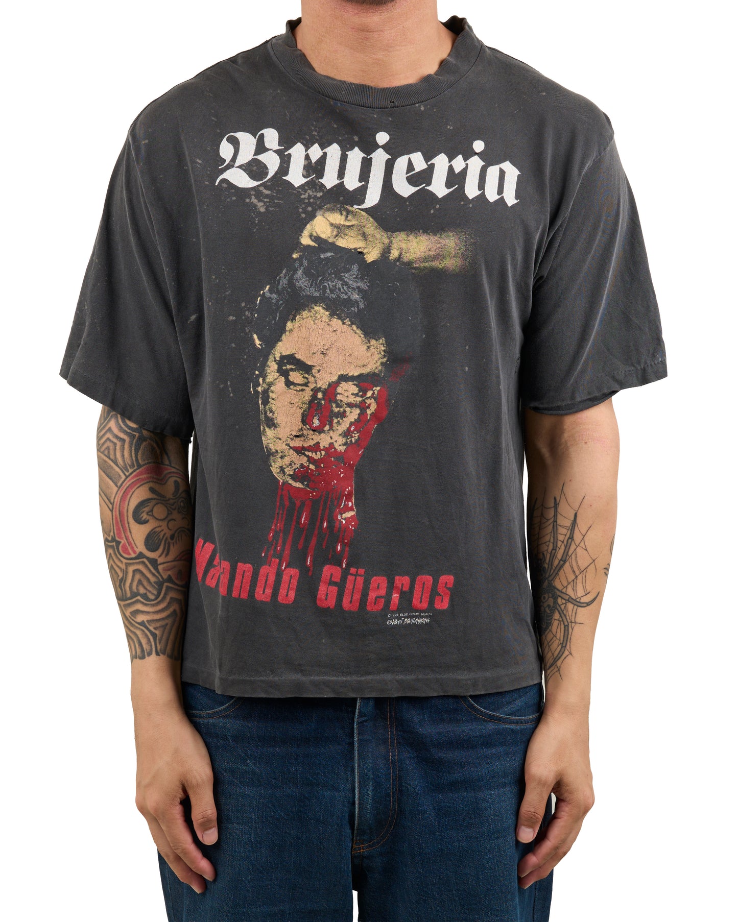 Vintage 1993 Brujeria Matando Gueros T-Shirt