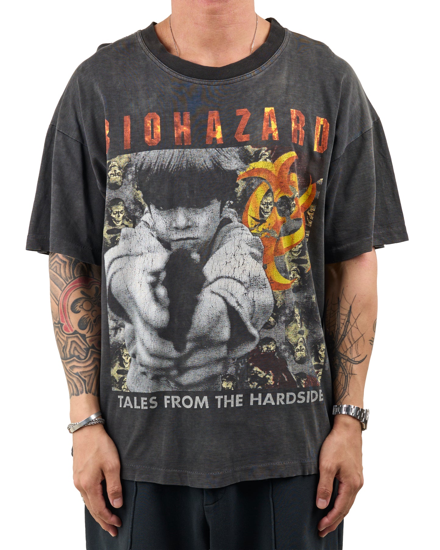 Vintage 90’s Biohazard Tales From The Hardside Australian Tour T-Shirt