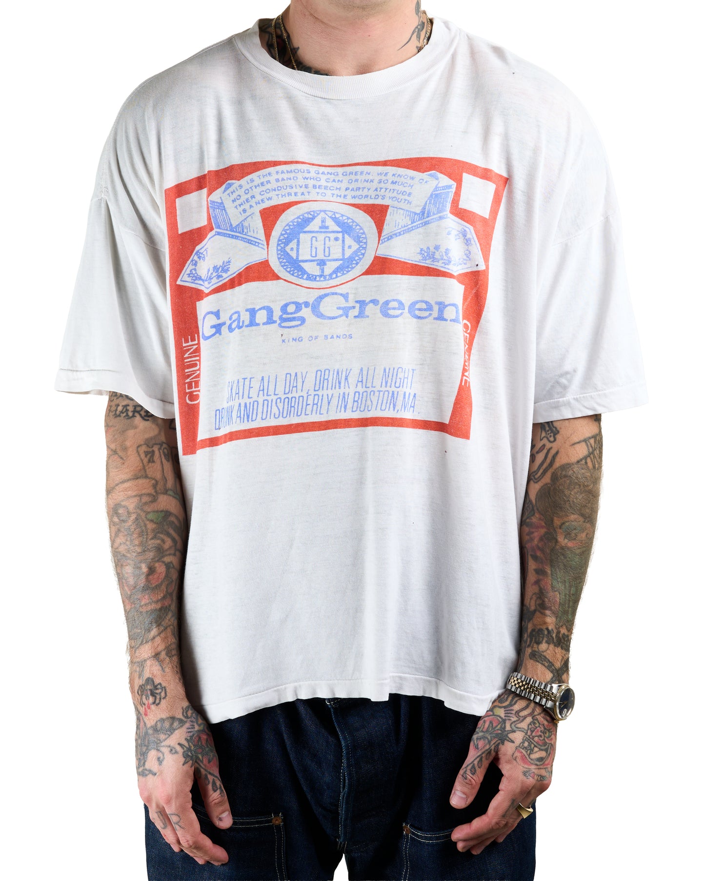 Vintage 1990 Gang Green Tour T-Shirt