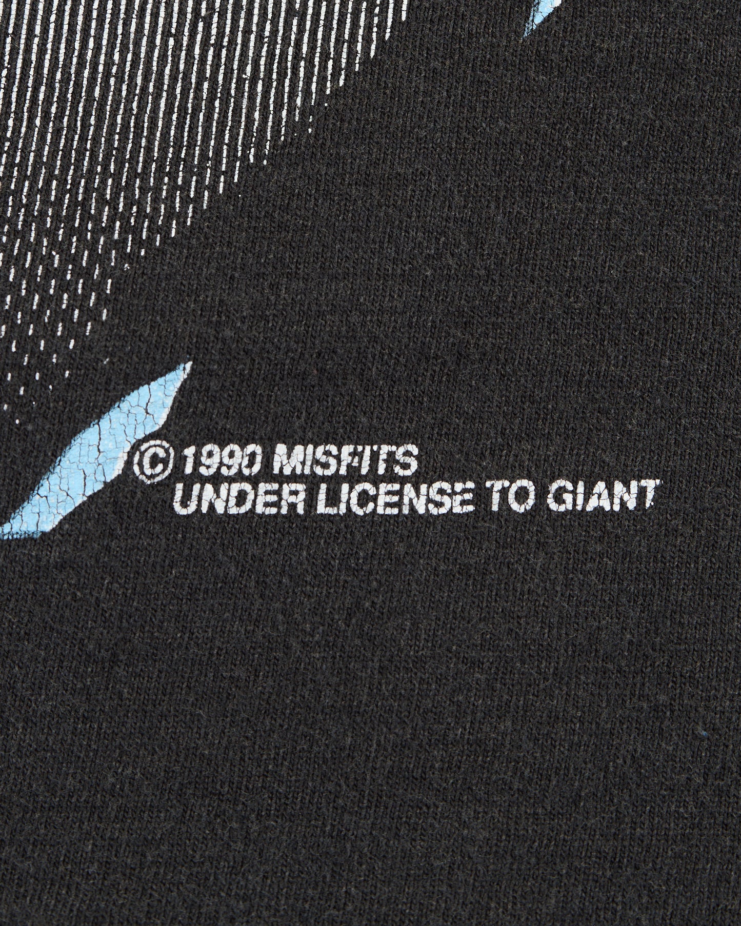 Vintage 1990 Misfits Earth AD T-Shirt