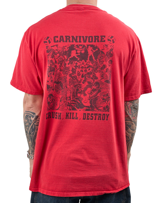 Vintage 90’s Carnivore Crush Kill Destroy T-Shirt