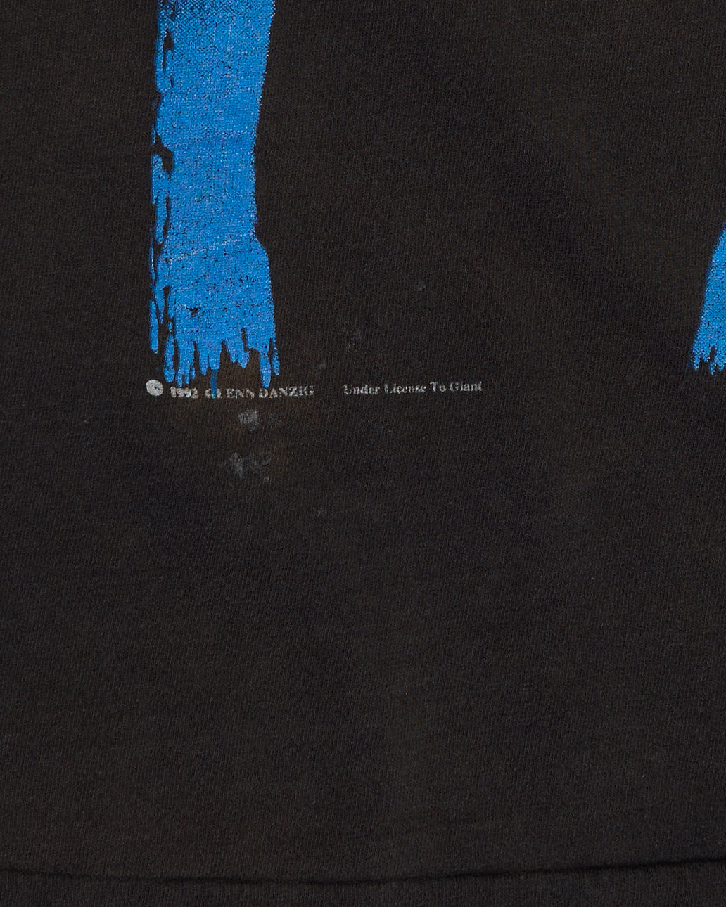 Vintage 1992 Danzig Dirty Black Summer Tour T-Shirt
