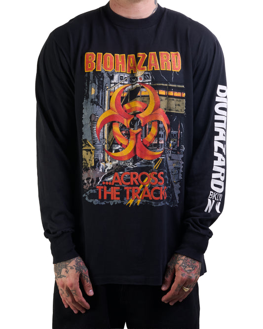 Vintage 1991 Biohazard Stomping The World Tour Longsleeve