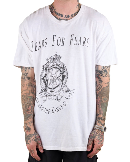 Vintage 1996 Tears For Fears Kings Of Spain Tour T-Shirt