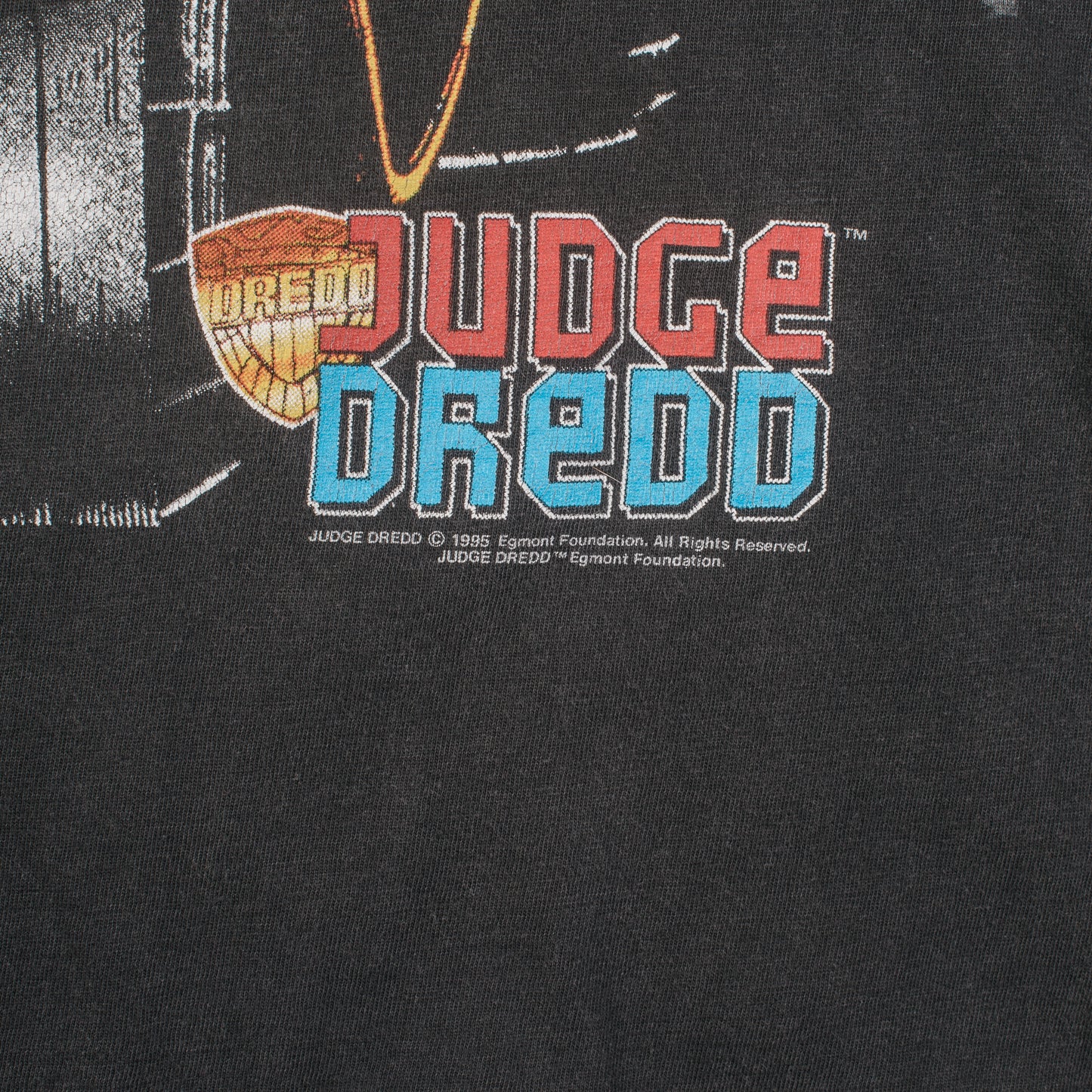 Vintage 1995 Judge Dredd Video Game Promo T-Shirt