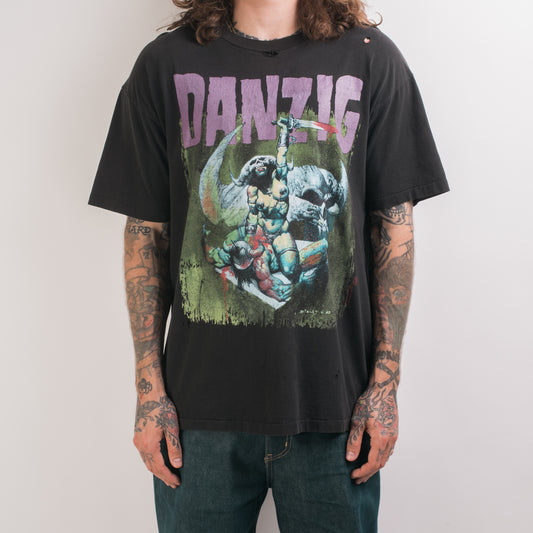 Vintage 1992 Danzig How The Gods Kill Tour T-Shirt