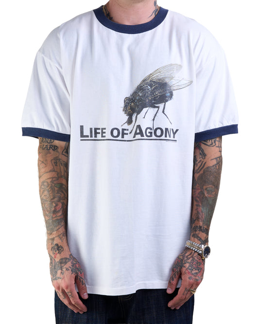 Vintage 1996 Life Of Agony Lost At 22 Ringer T-Shirt