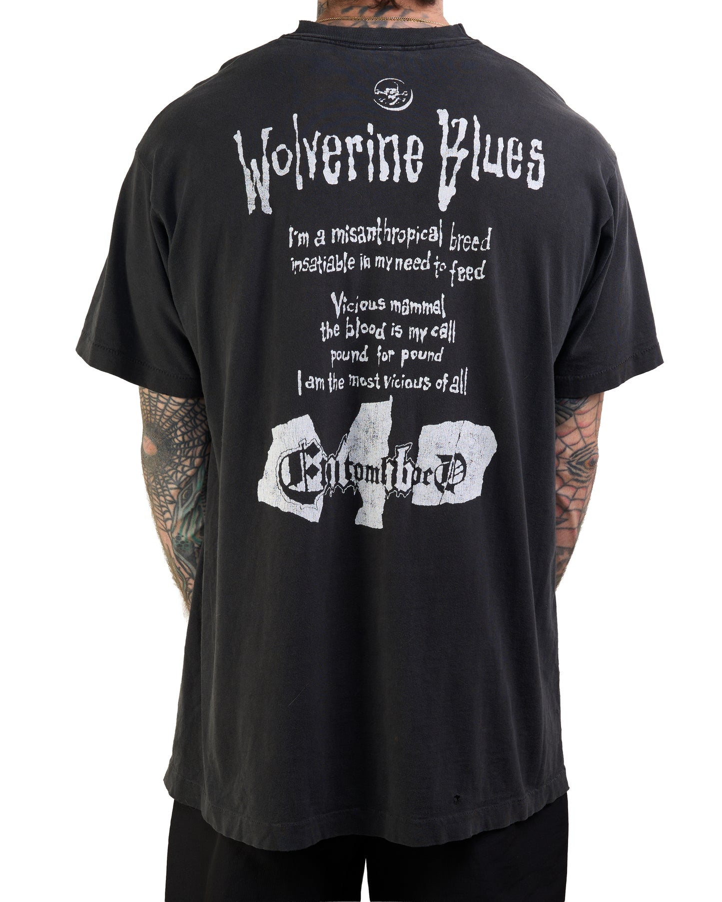 Vintage 90’s Entombed Wolverine Blues T-Shirt
