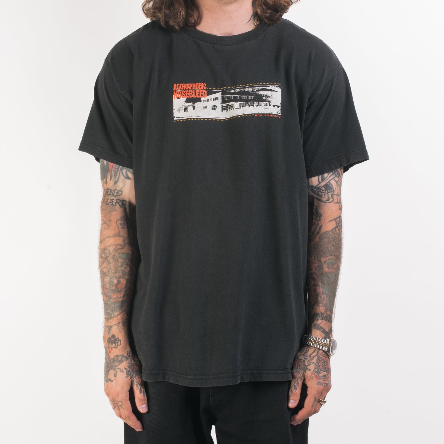 Vintage 90’s Agoraphobic Nosebleed PCP Torpedo T-Shirt