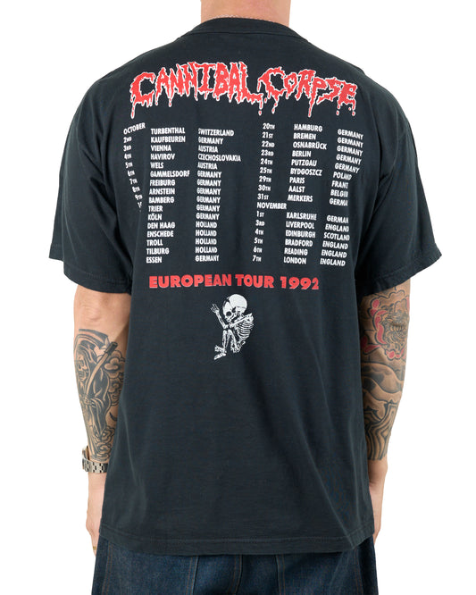 Vintage 1992 Cannibal Corpse Tour T-Shirt
