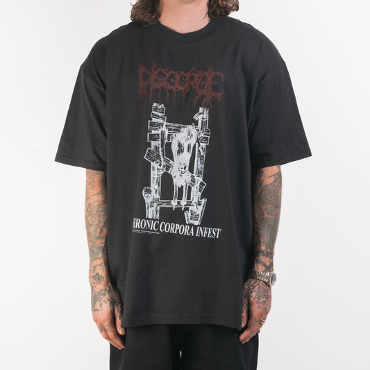 Vintage 1999 Disgorge Chronic Corpora Infest T-Shirt