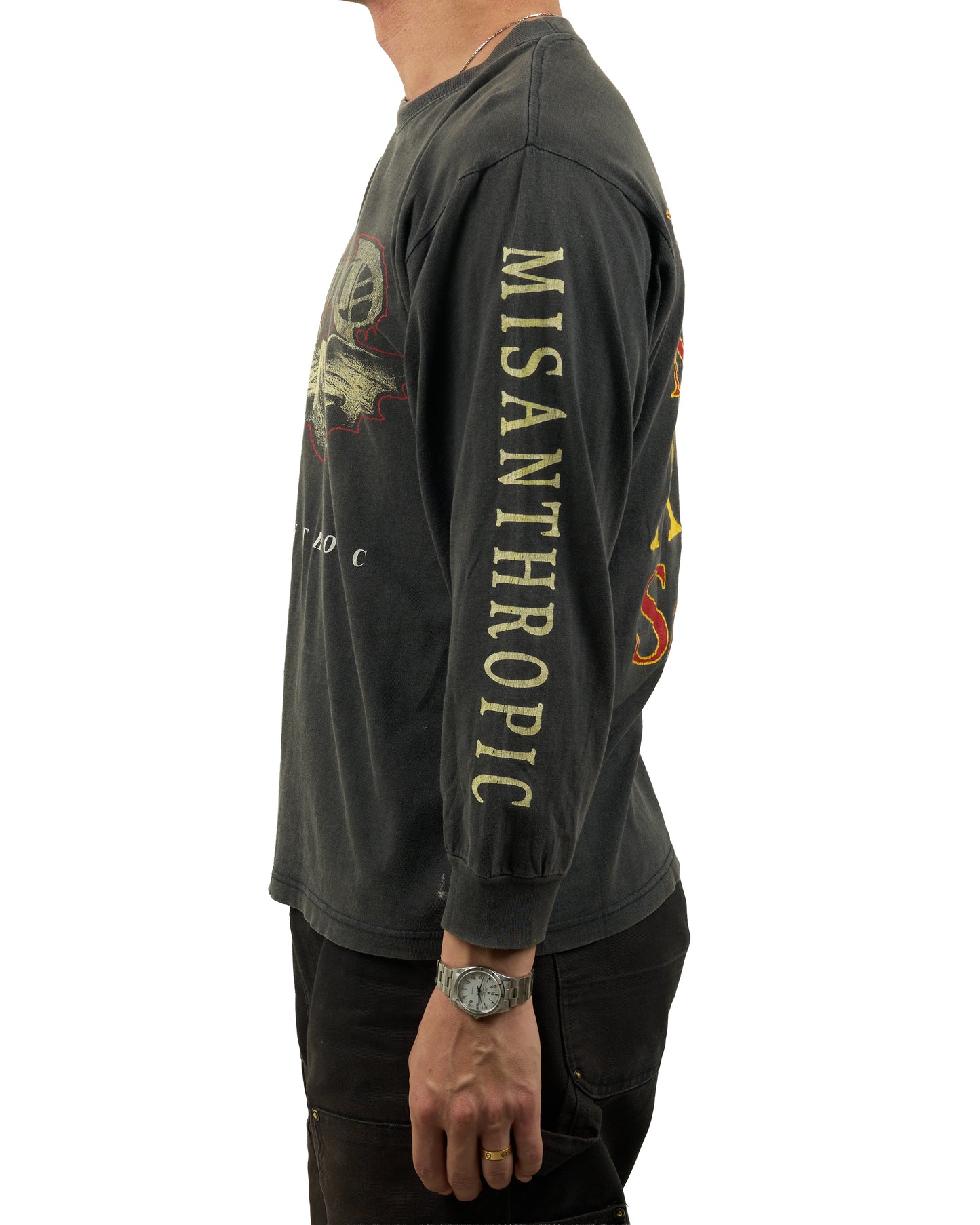 Vintage 1994 Entombed Misanthropic Tour Longsleeve