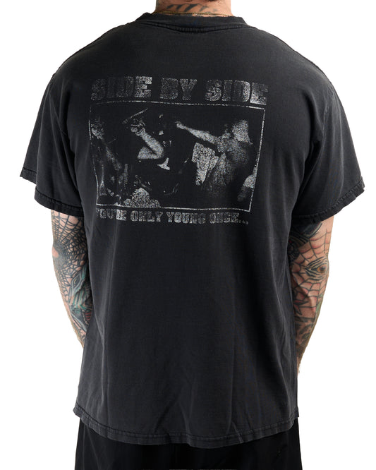 Vintage 90’s Side By Side You’re Only Young Once T-Shirt