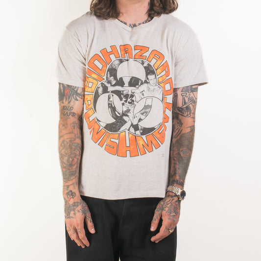 Vintage 1993 Biohazard Punishment Tour T-Shirt