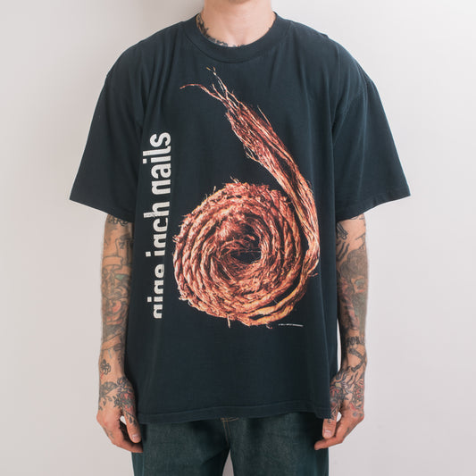 Vintage 1995 Nine Inch Nails Further Downward Spiral T-Shirt