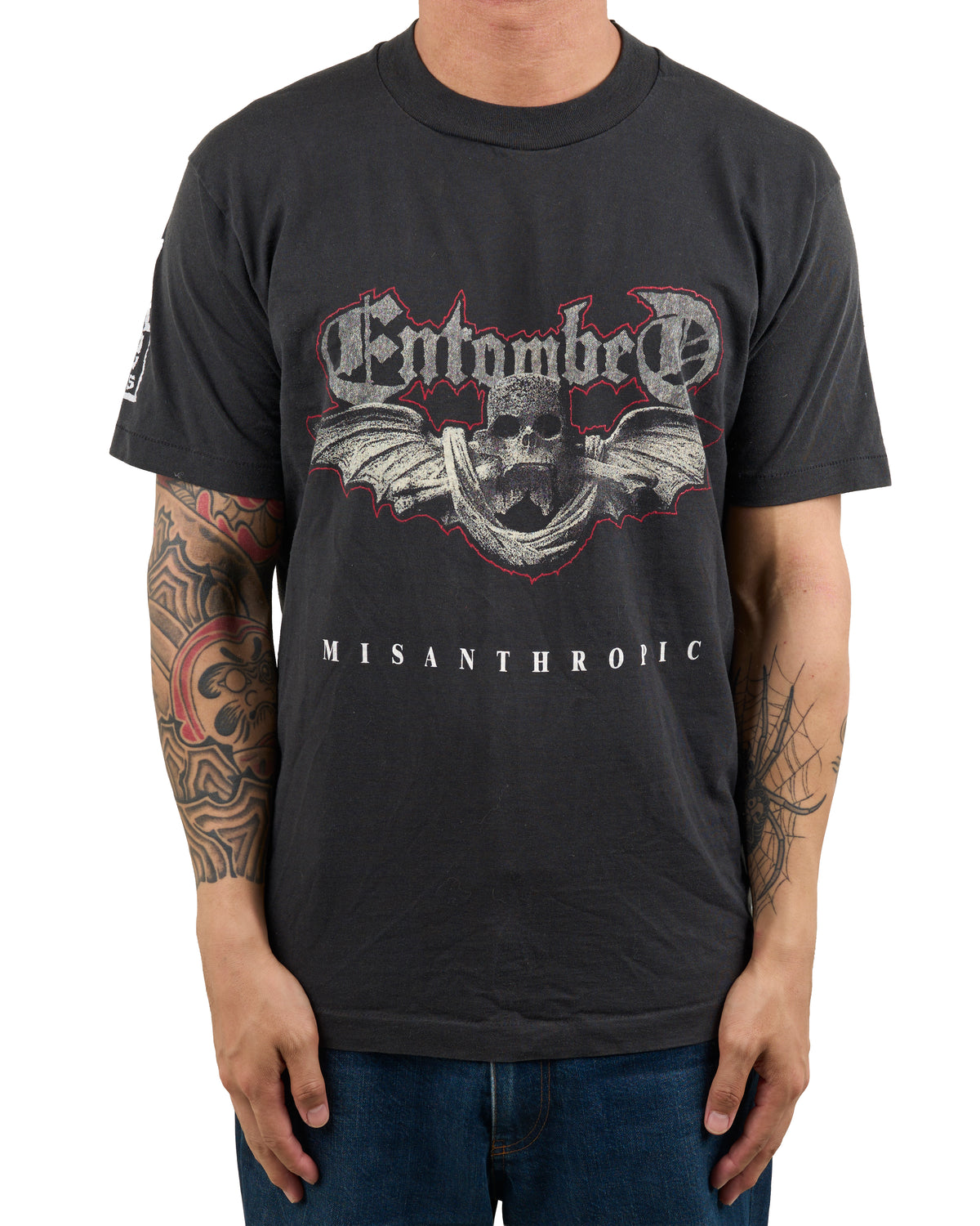 Vintage 1994 Entombed Misanthropic Canada Tour T-Shirt